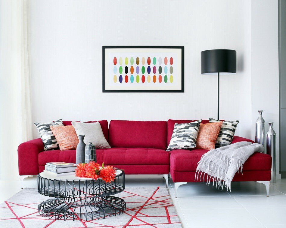 Cómo usar el rojo en la decoración de tu casa