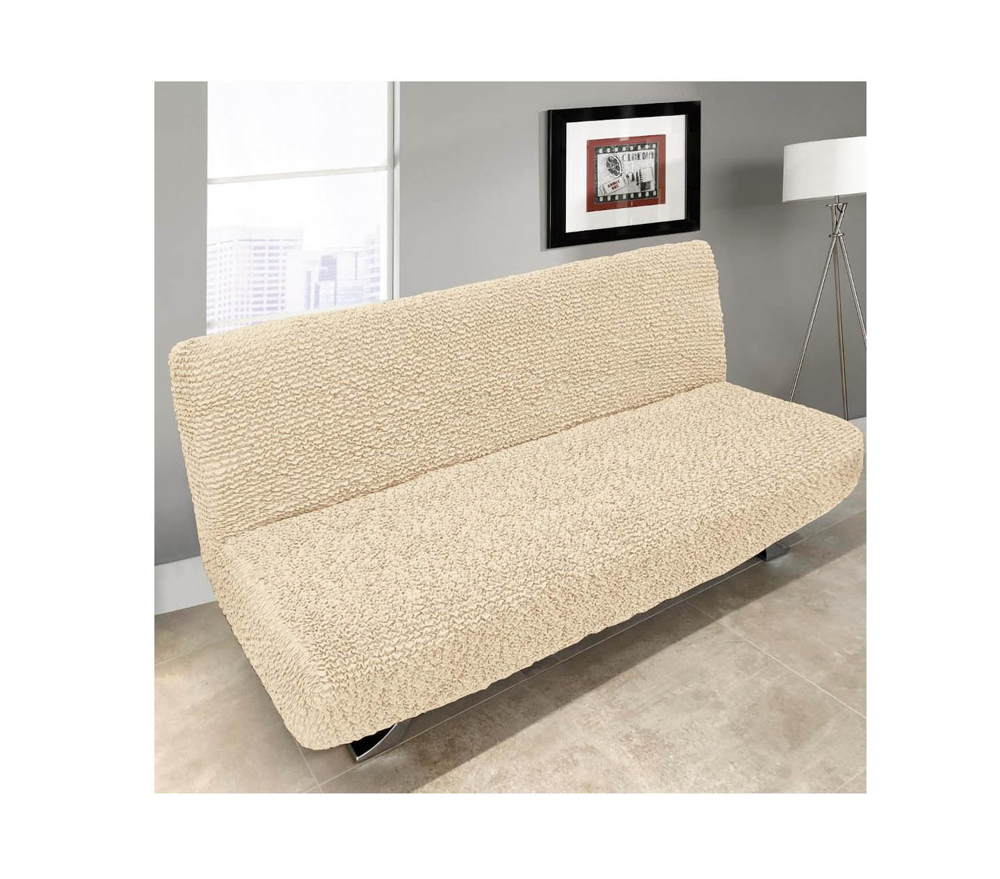 Fundas para sofás sin apoya brazos