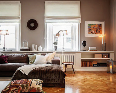 ¿Un capuccino? Un delicioso y suave color para decorar tu living