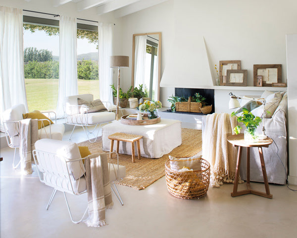 Deco en blanco: Elegancia sin preocupaciones