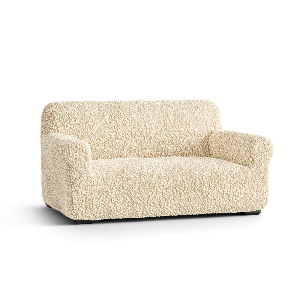 Algodon Organico - Funda Sofa 2 cuerpos Vanilla
