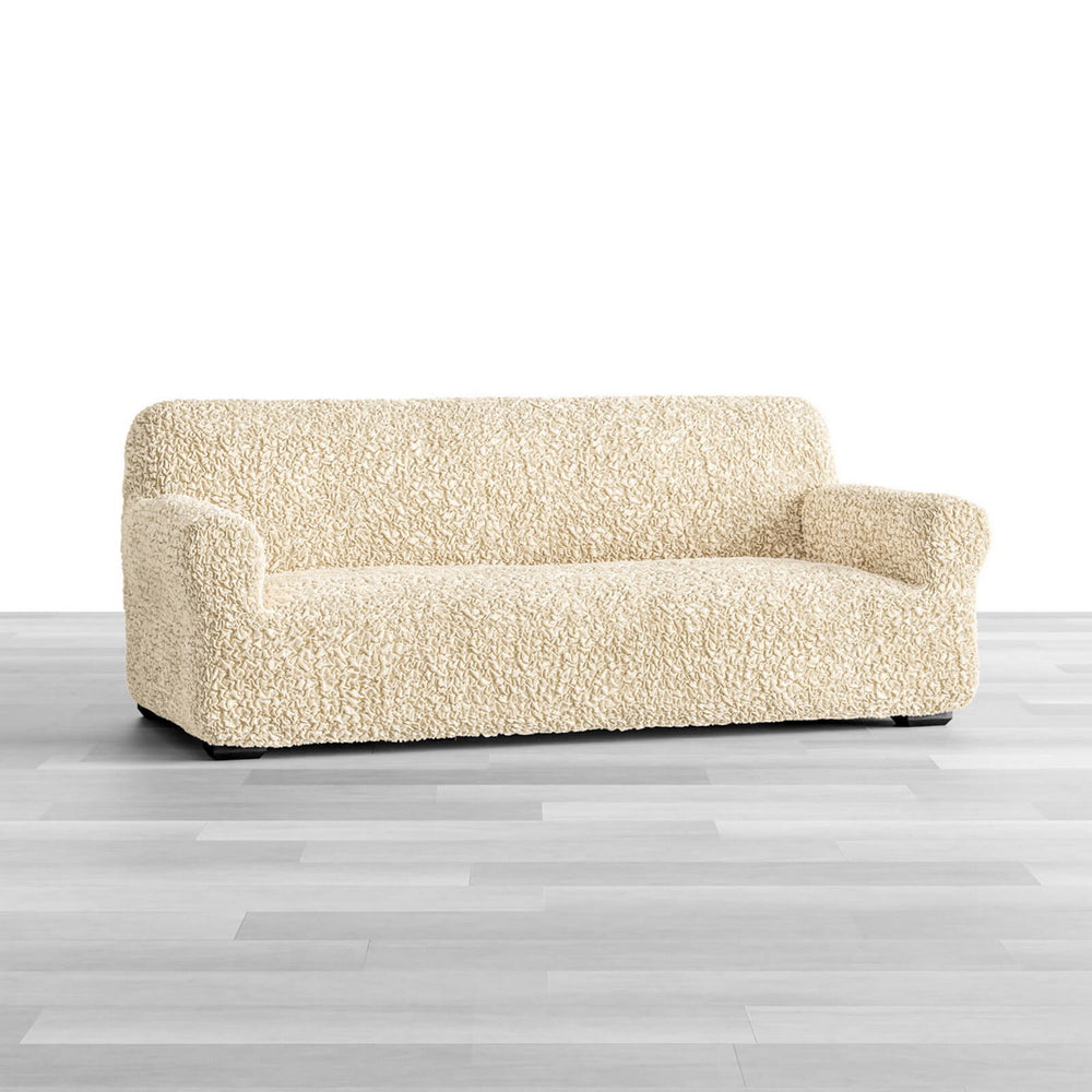 Algodon Organico - Funda Sofa 3 cuerpos Vanilla