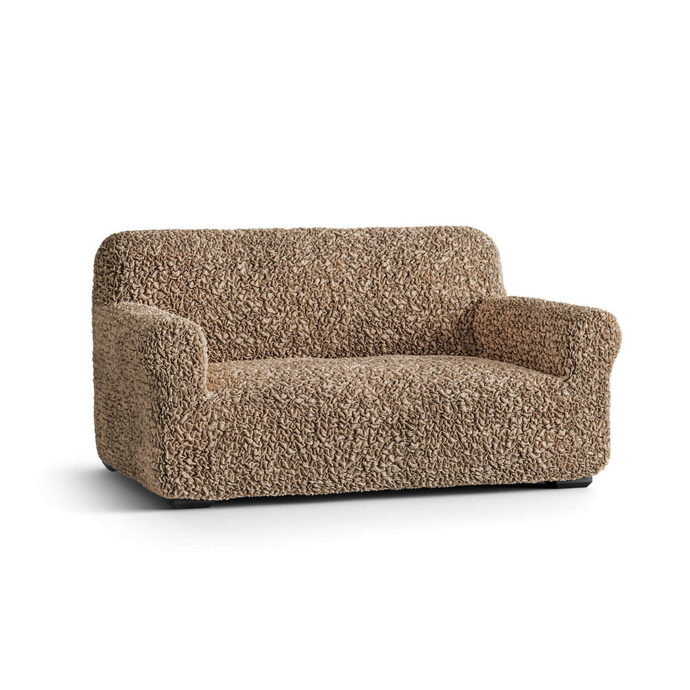 Algodon Organico - Funda Sofa 2 cuerpos Capuccino