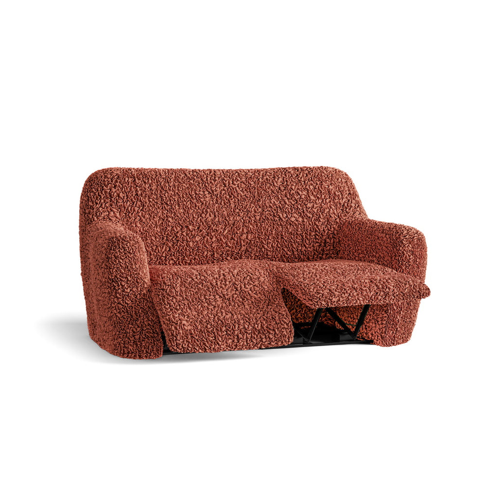 Algodon Organico - Funda Berger 2 cuerpos Terracota