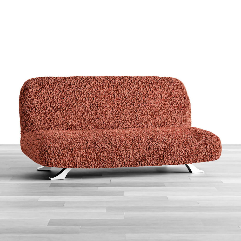 Algodon Organico - Funda Futon Terracota
