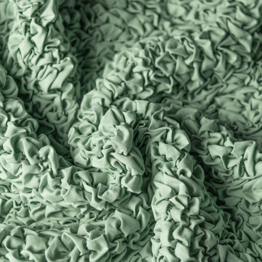 Algodon Organico - 2 Fundas Cojines Menta