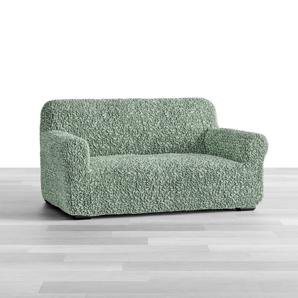 Algodon Organico - Funda Sofa 2 cuerpos Menta