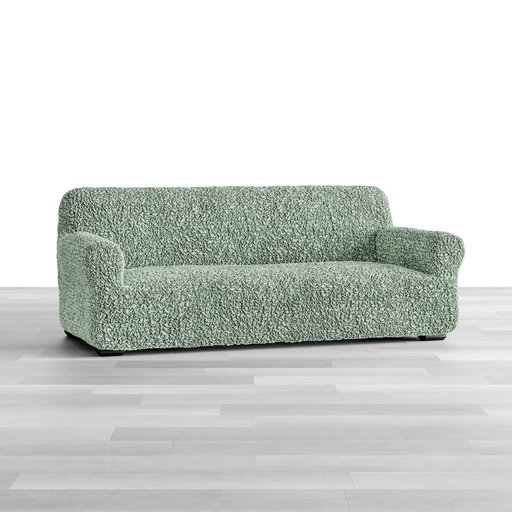 Algodon Organico - Funda Sofa 3 cuerpos Menta