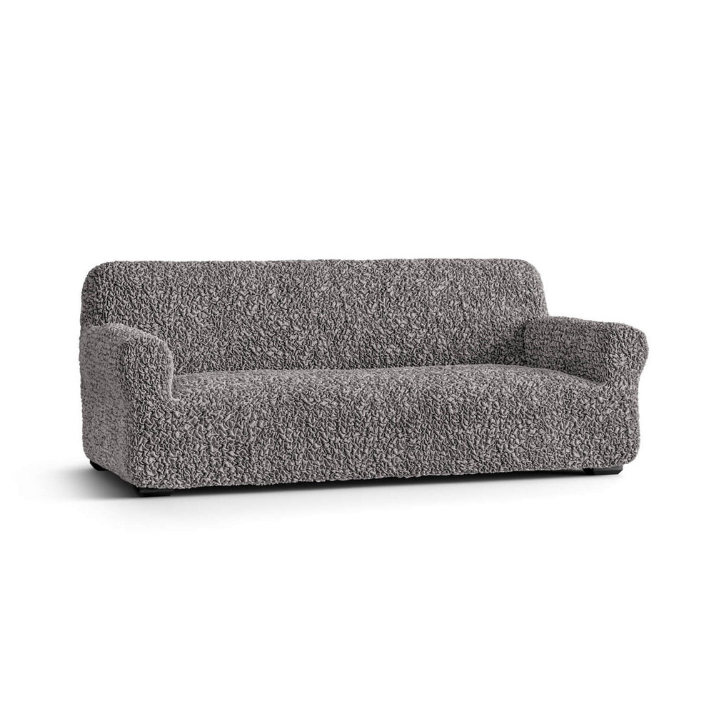 Algodon Organico - Funda Sofa 3 cuerpos Charcoal