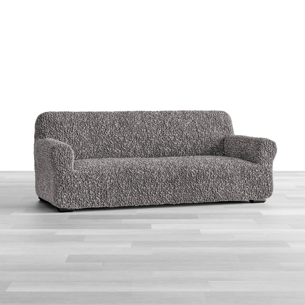 Algodon Organico - Funda Sofa 3 cuerpos Charcoal