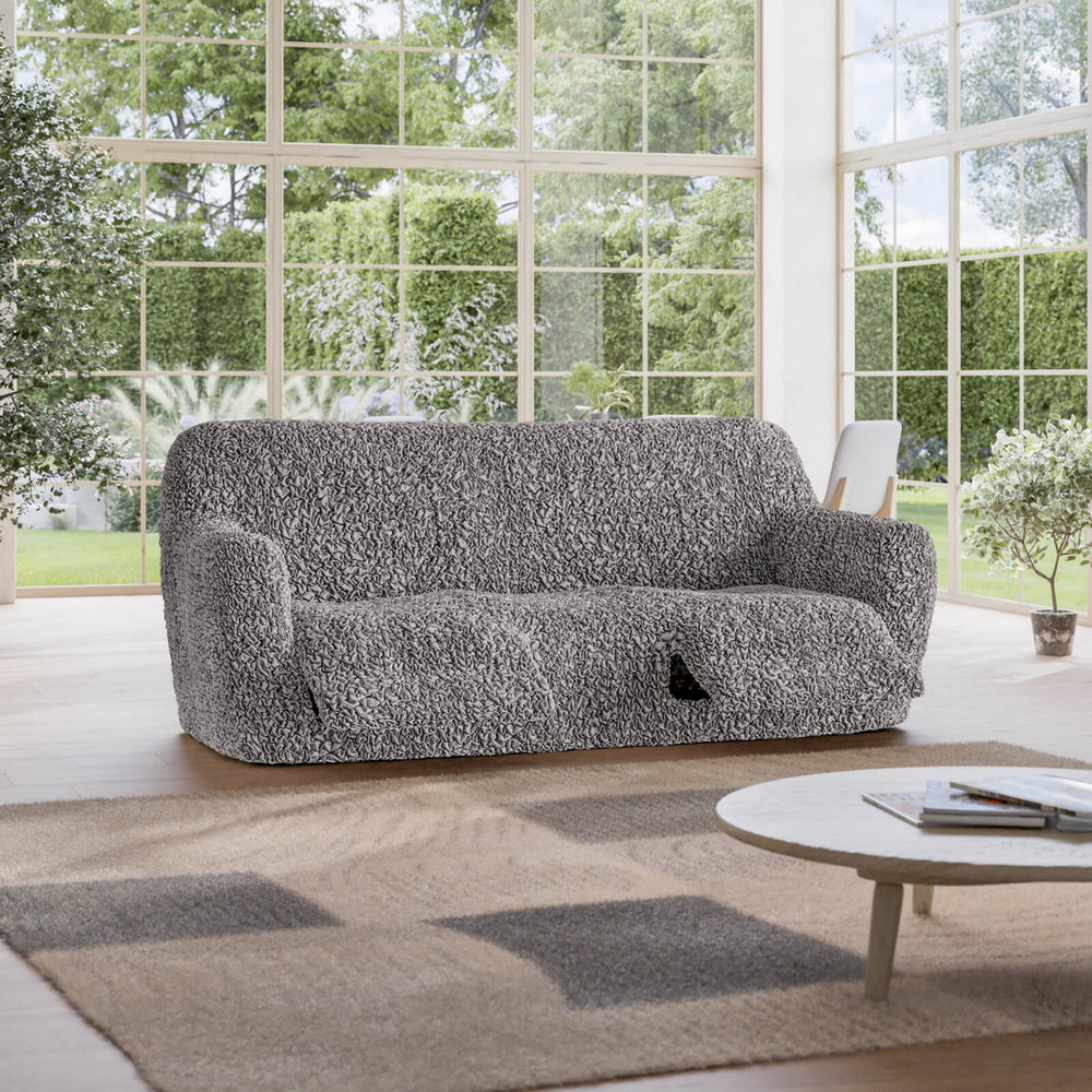 Algodon Organico - Funda Berger 3 cuerpos Charcoal