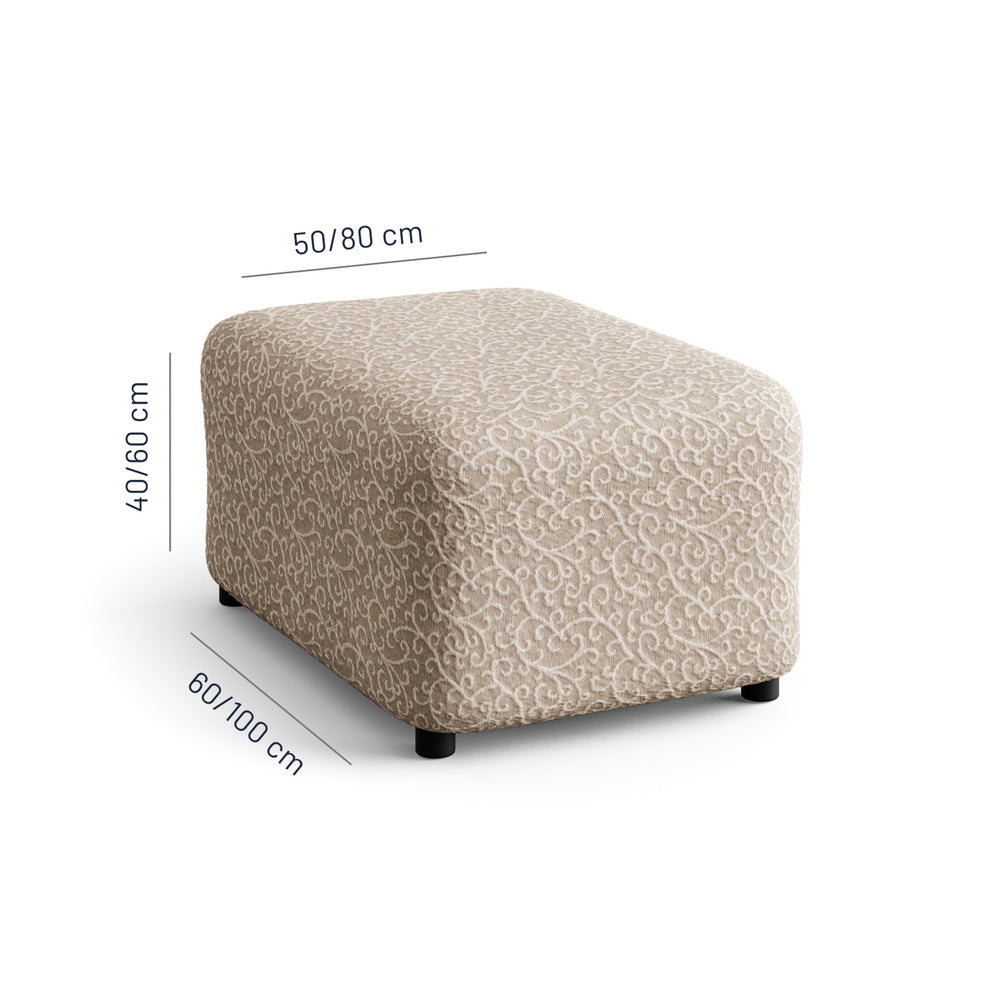 Jacquard 3D - Funda Ottomana Arabesco