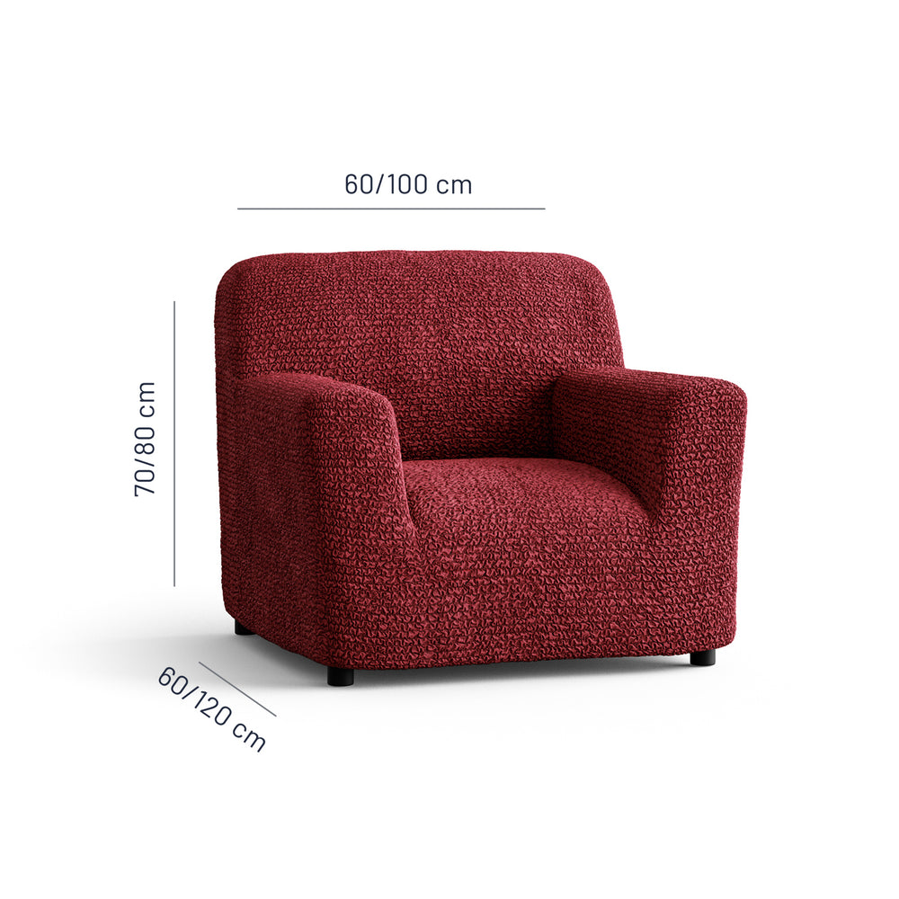 Microfibra - Funda Sillon Bordeaux