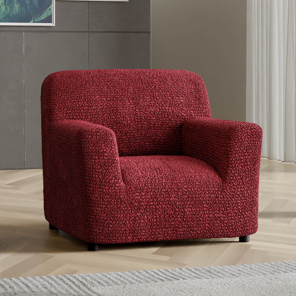 Microfibra - Funda Sillon Bordeaux