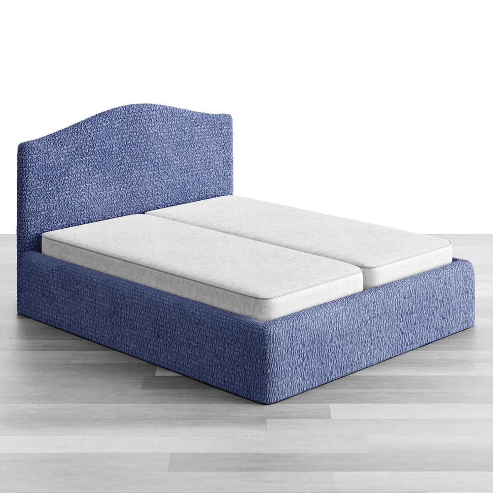 Microfibra - Funda Cama 2 Plazas Blue