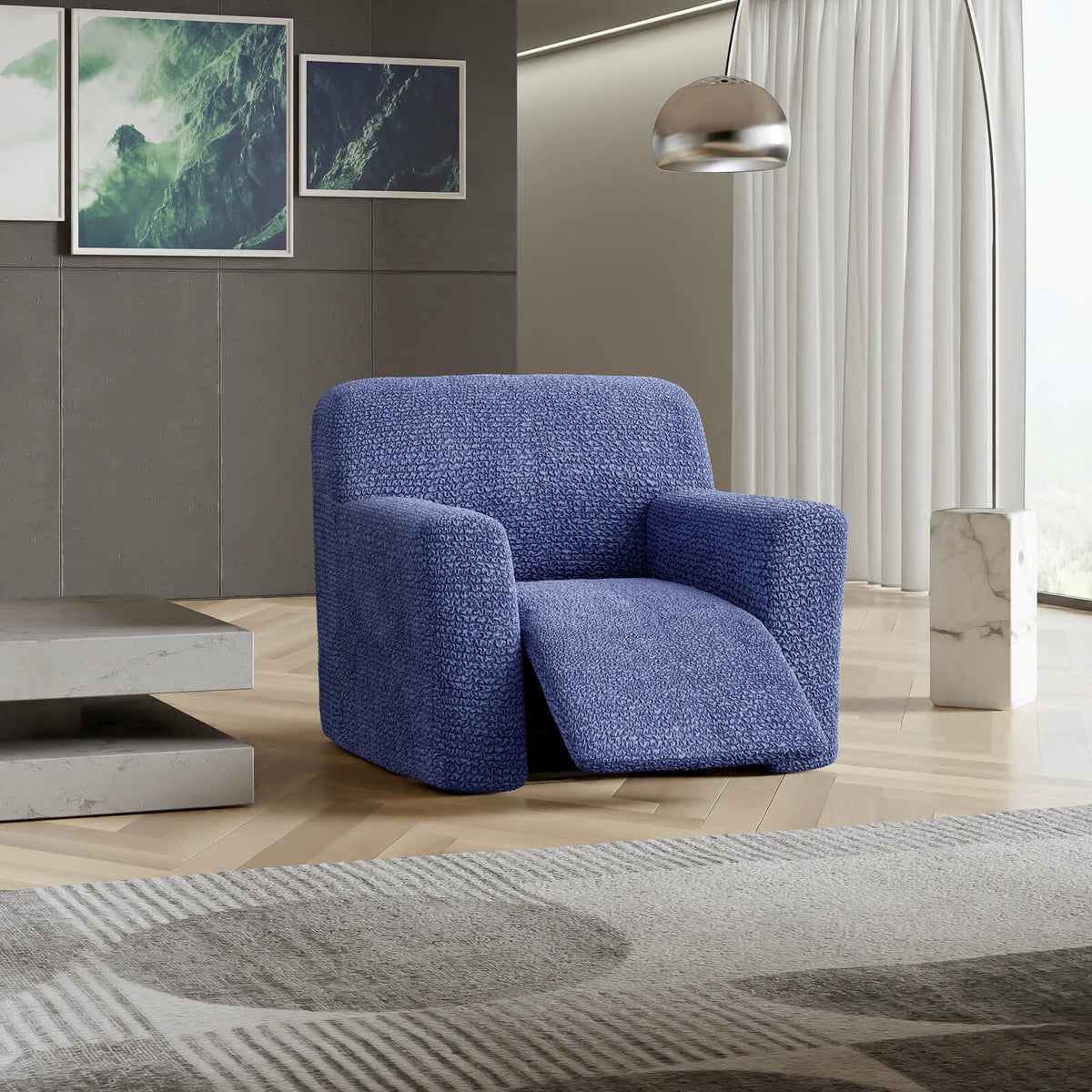 Microfibra - Funda Berger Blue