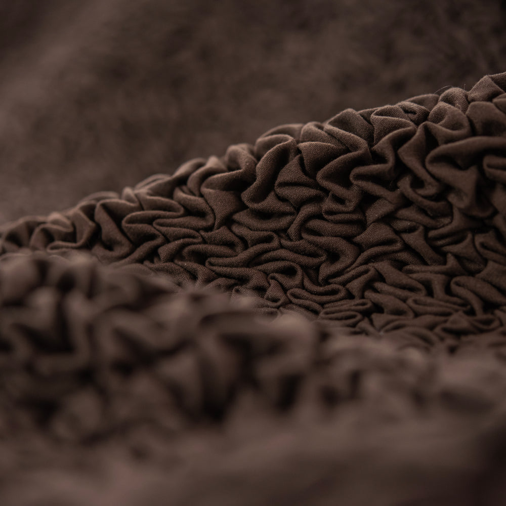 Microfibra - Funda Futon Dark Chocolate
