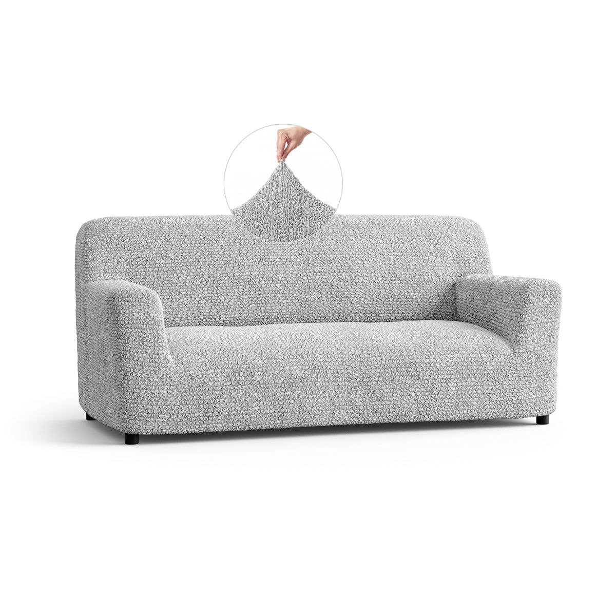 Microfibra - Funda Sofa 3 cuerpos Pearl