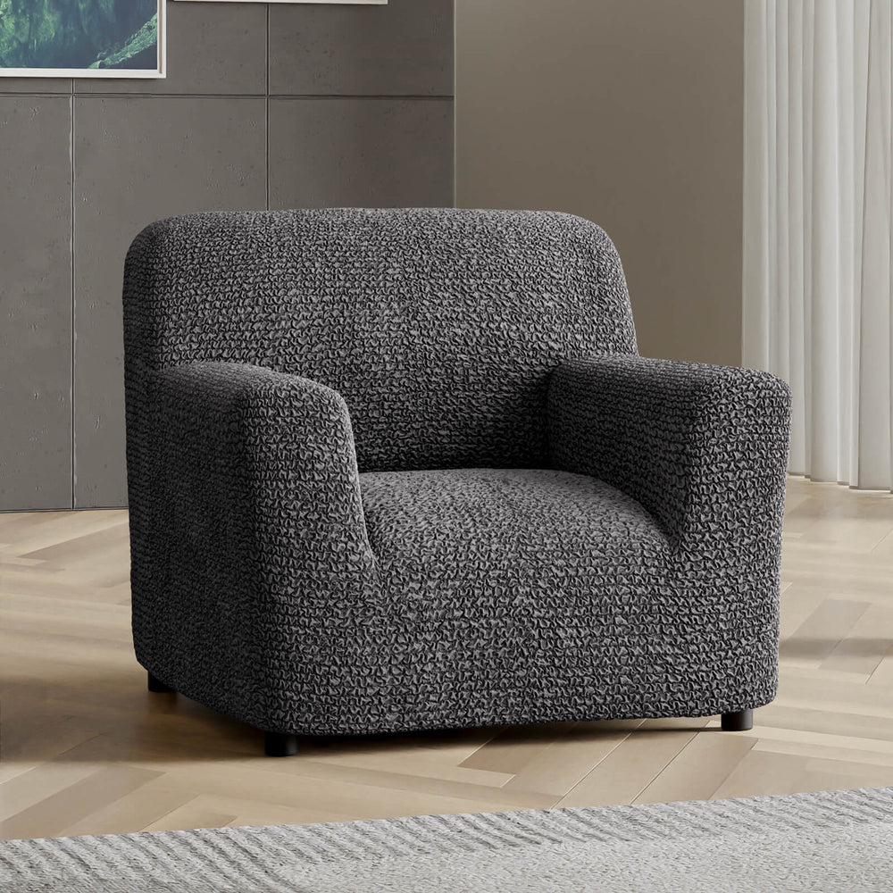 Microfibra - Funda Sillon Charcoal