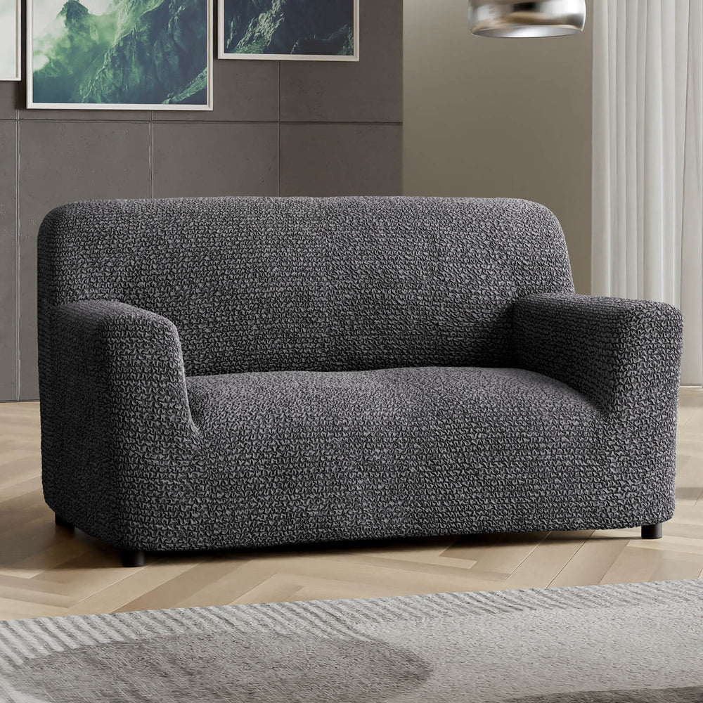 Microfibra - Funda Sofa 2 cuerpos Charcoal