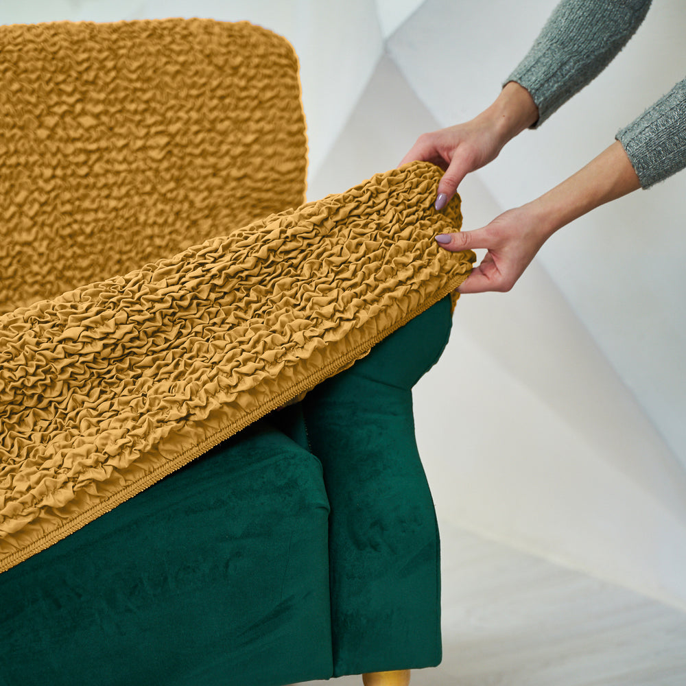 Microfibra - Funda Sofa 3 cuerpos Mango