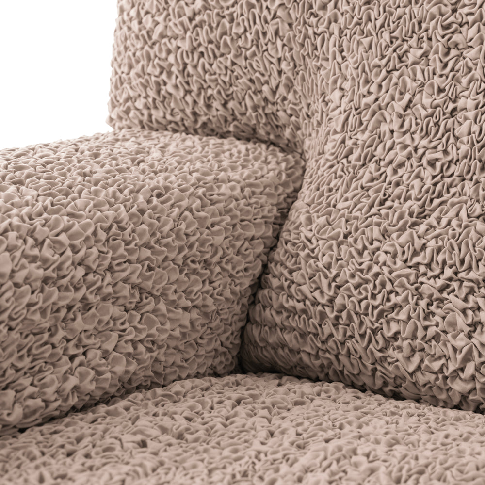Microfibra - Funda Sofa 2 cuerpos Turtledove