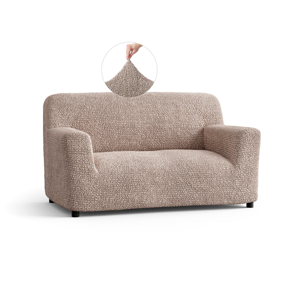 Microfibra - Funda Sofa 2 cuerpos Turtledove
