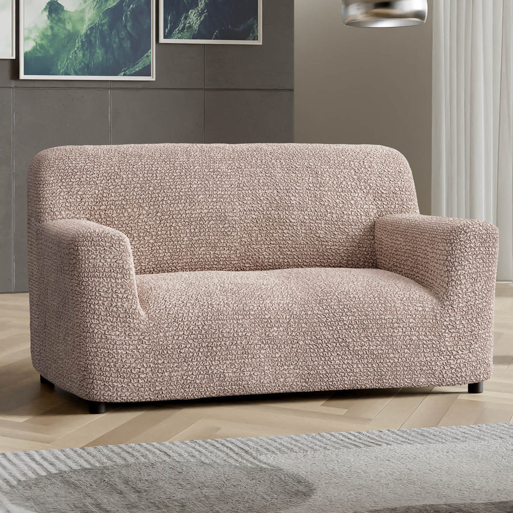 Microfibra - Funda Sofa 2 cuerpos Turtledove