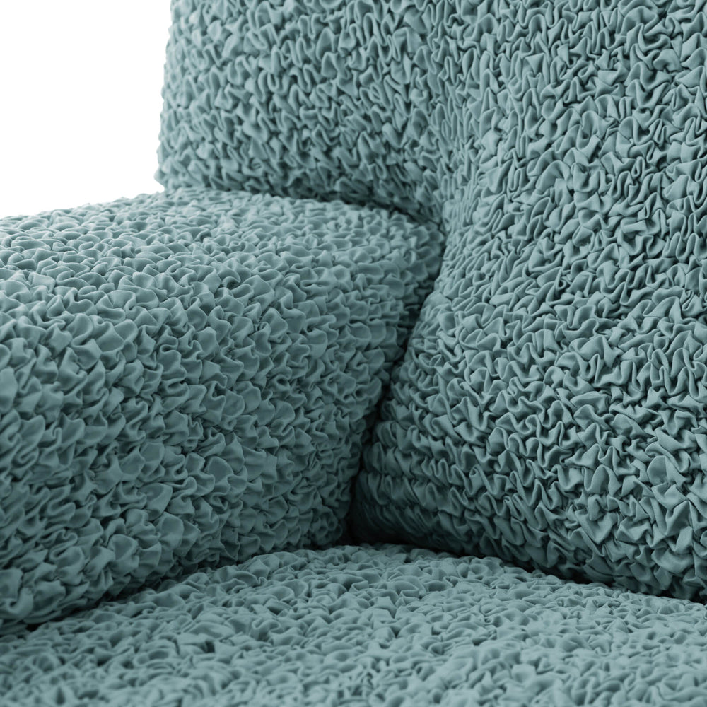 Microfibra - Funda Sofa 3 cuerpos Green Emerald
