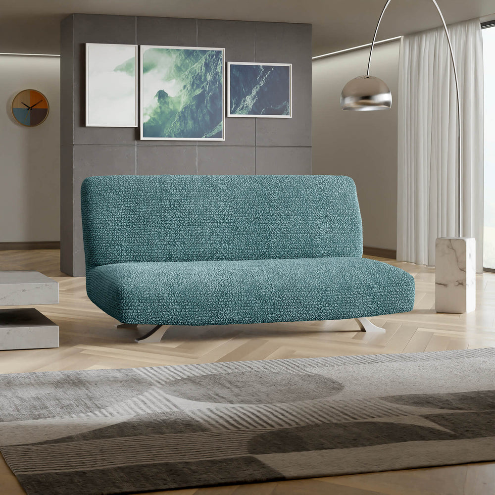 Microfibra - Funda Futon Green Emerald