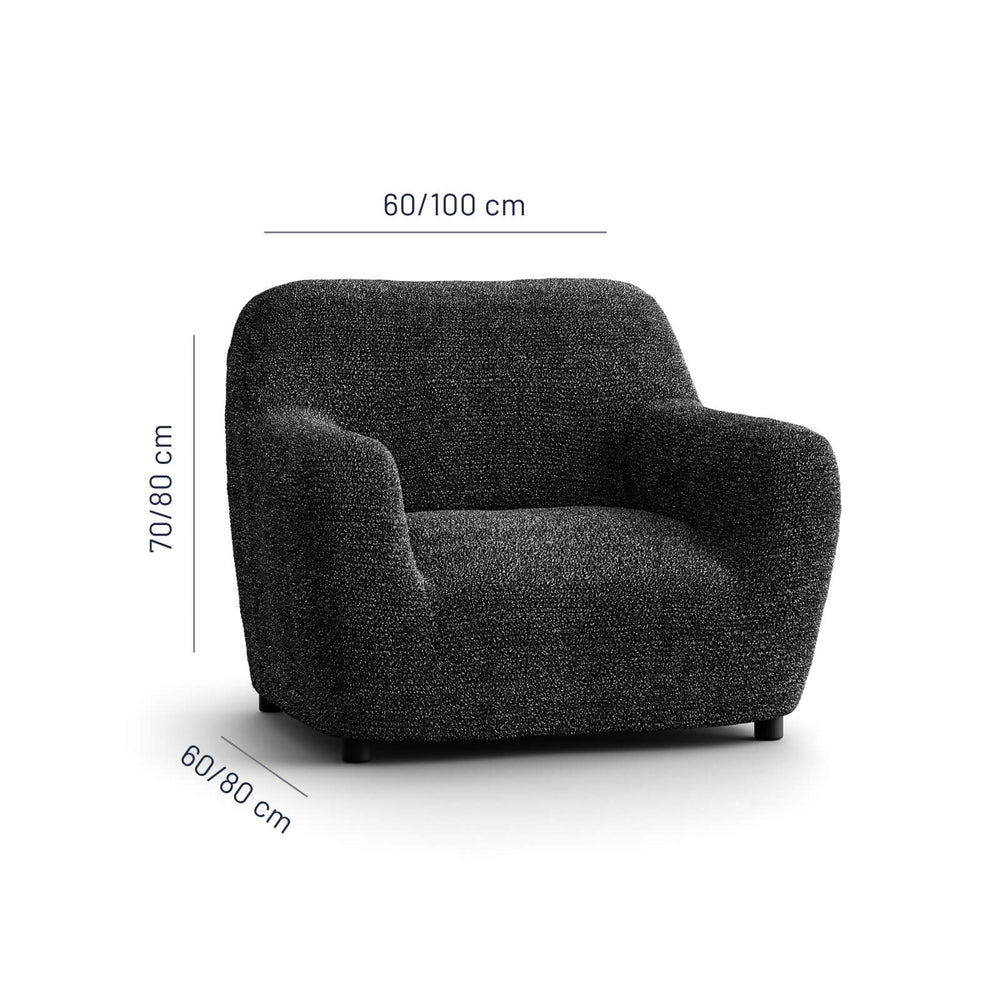 Printed Microfibra - Funda Sillon Anthracite