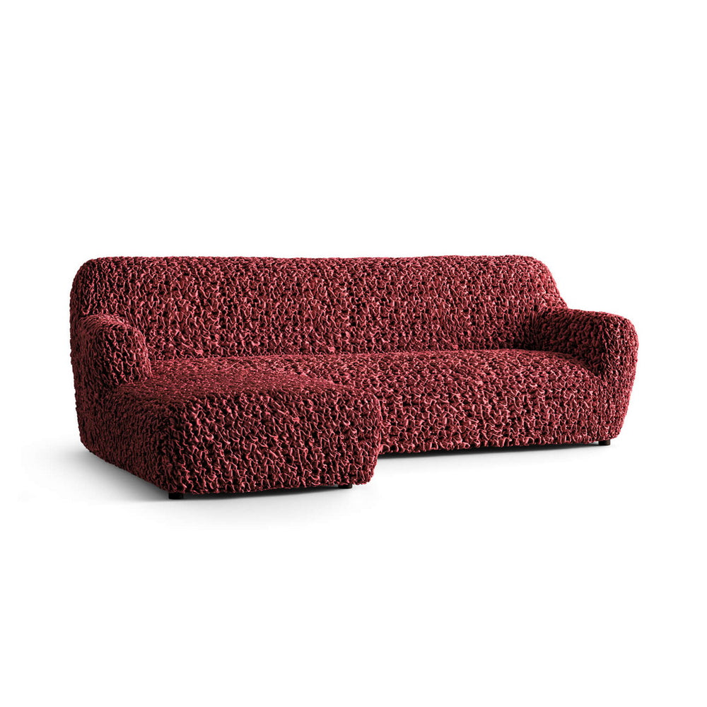 Fuco Velvet - Funda Sofa L Izquierdo Bordeaux