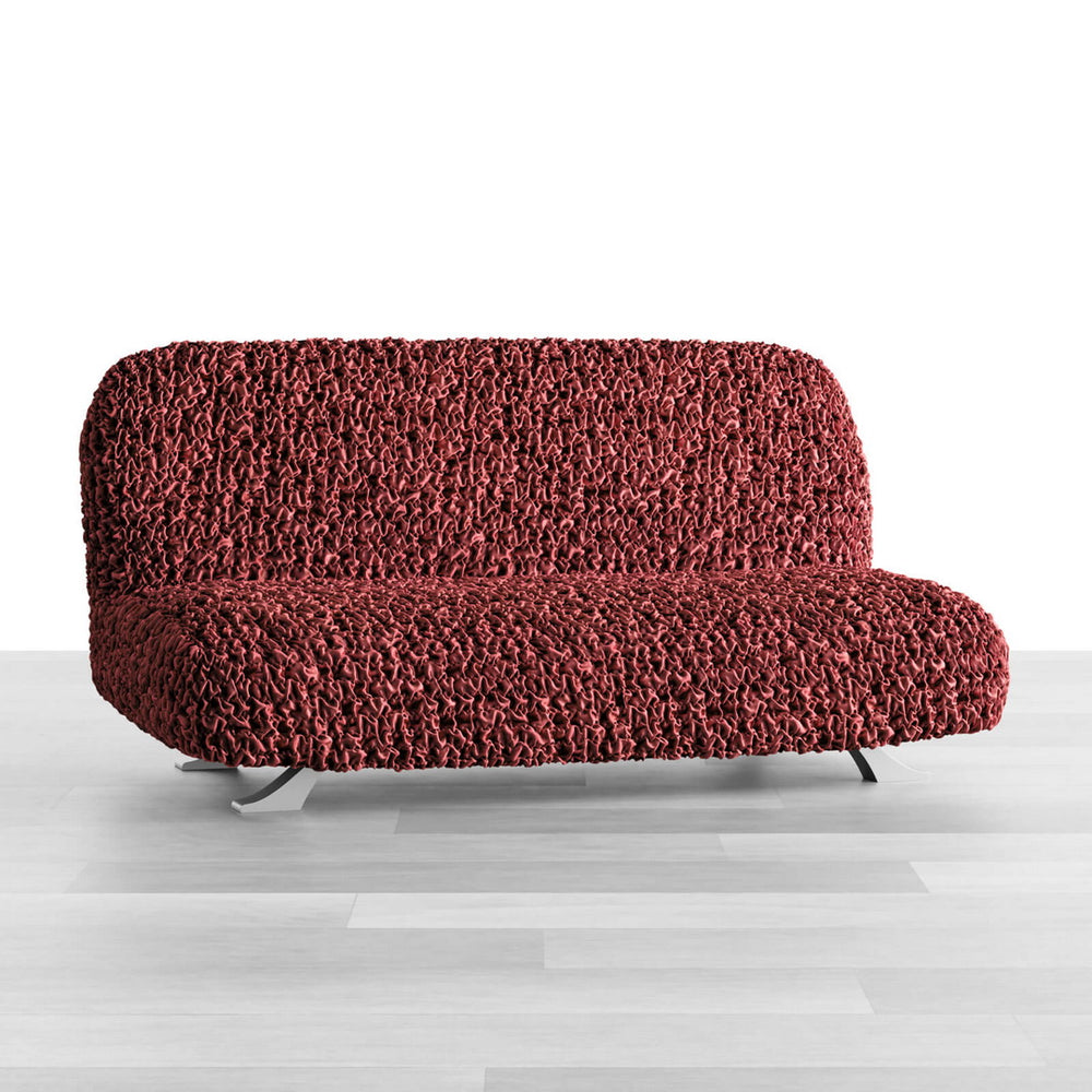 Fuco Velvet - Funda Futon Bordeaux