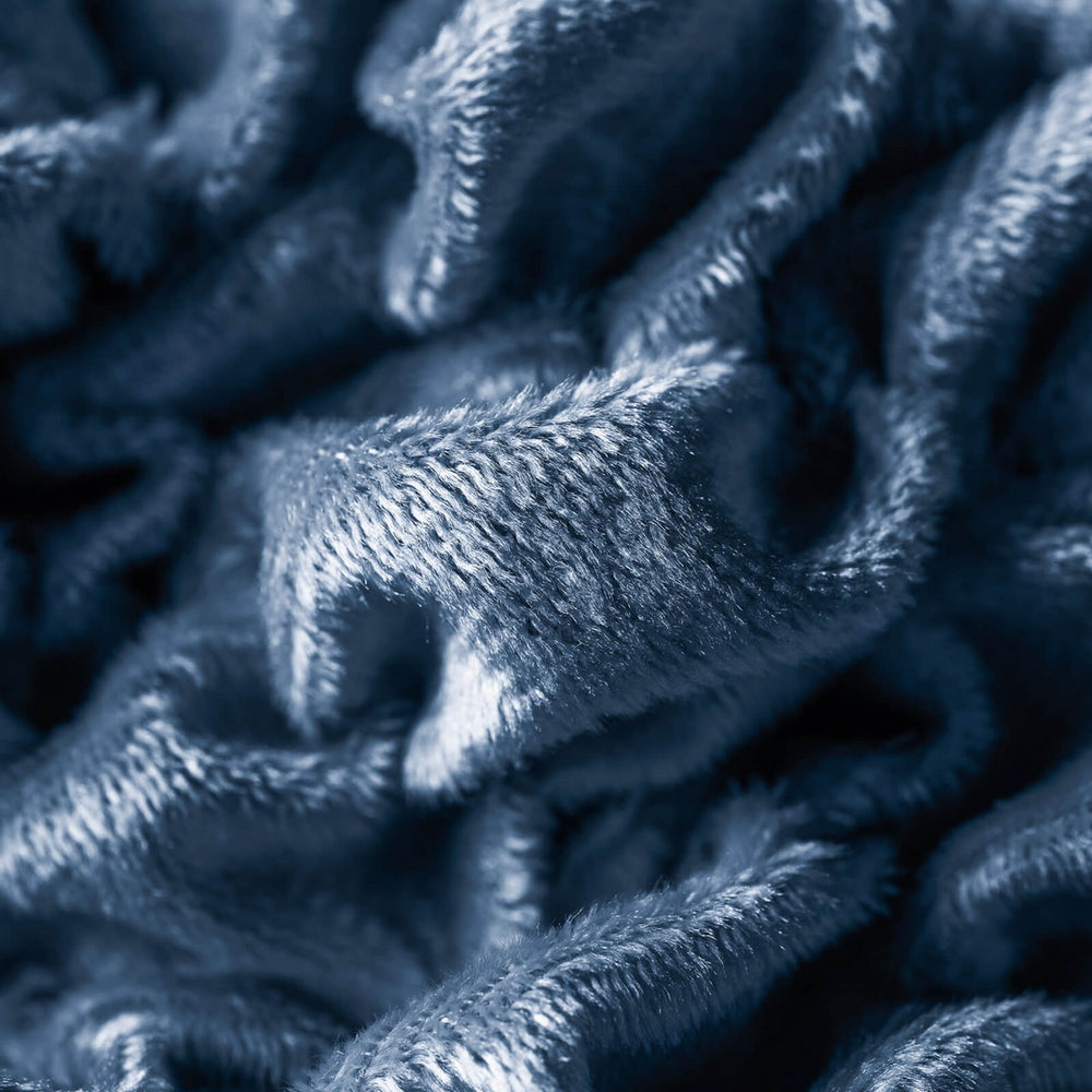 Fuco Velvet - Funda Sillon Blue
