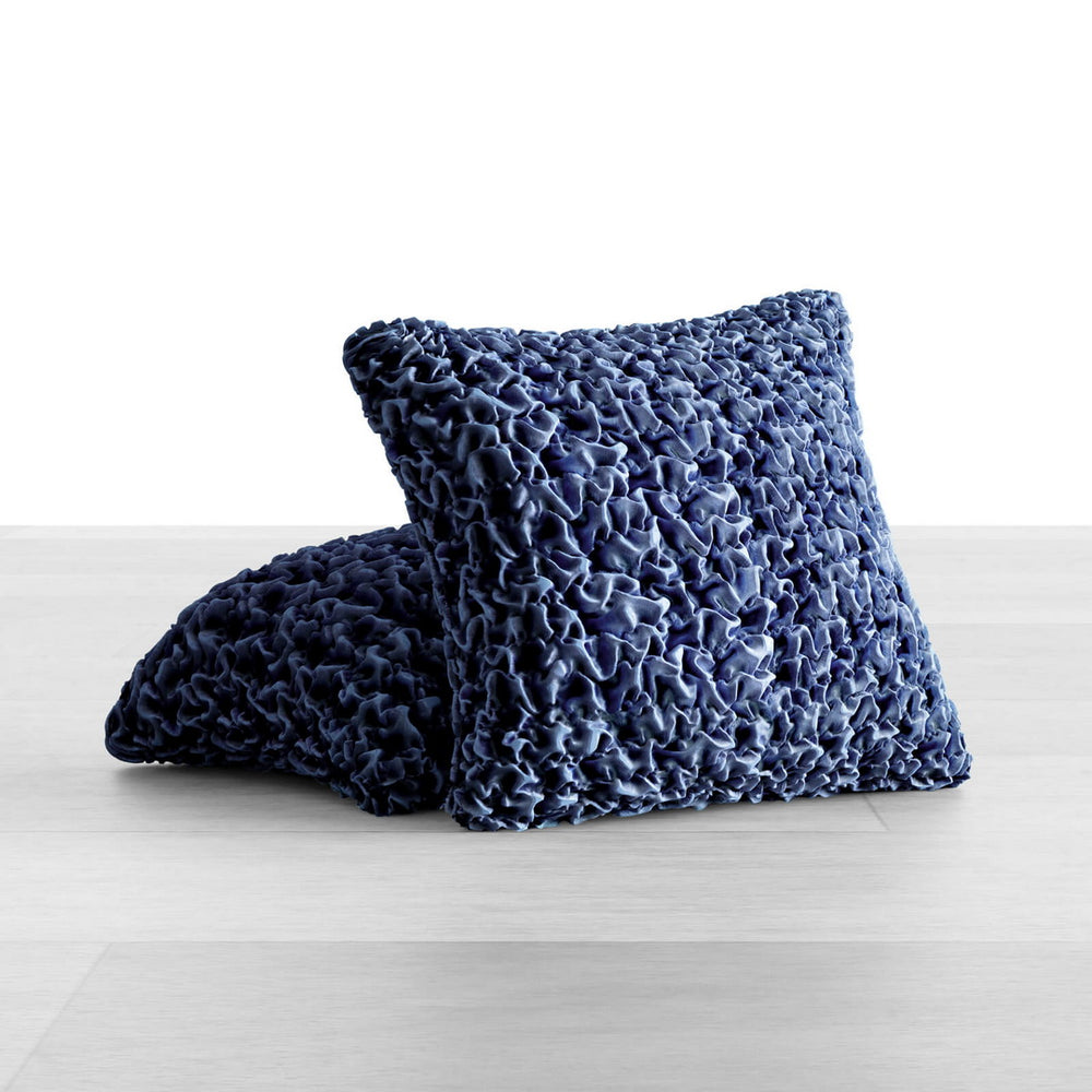 Fuco Velvet - 2 Fundas Cojines Blue