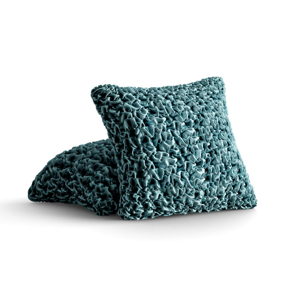 Fuco Velvet - 2 Fundas Cojines Green Emerald