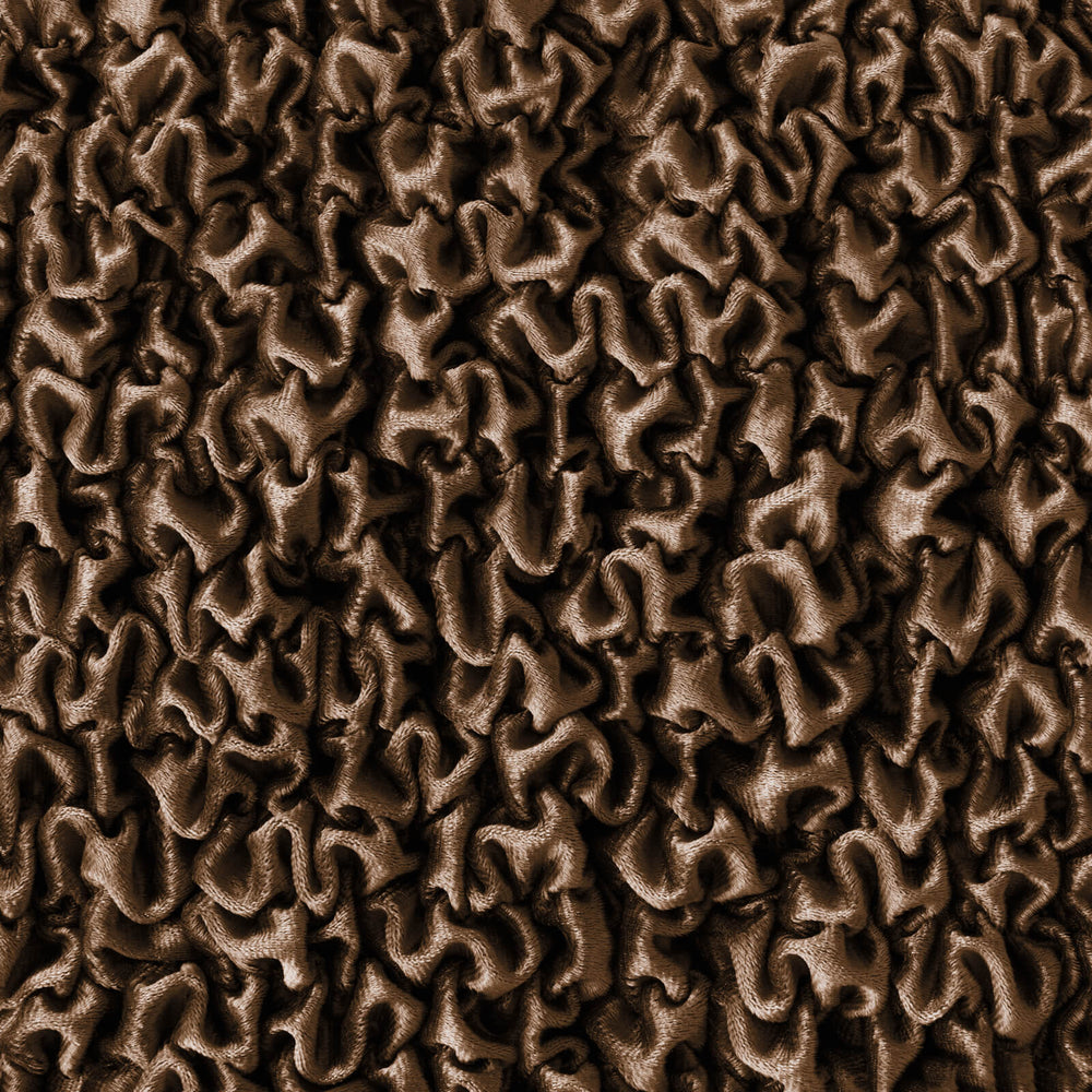 Fuco Velvet - Funda Ottomana Chocolate