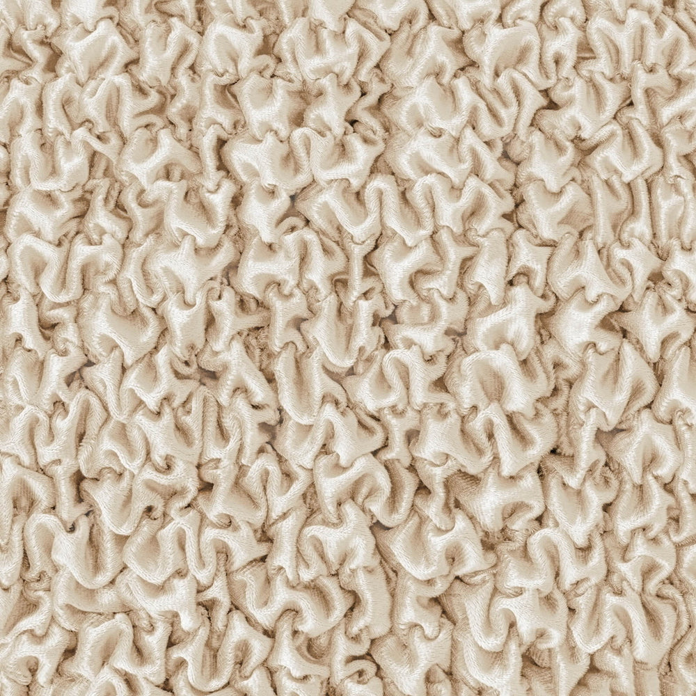 Fuco Velvet - Funda Ottomana Vanilla