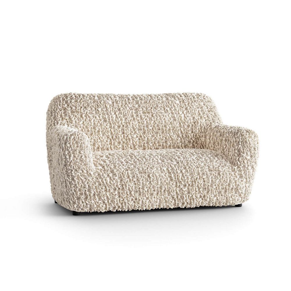Fuco Velvet - Funda Sofa 2 cuerpos Vanilla