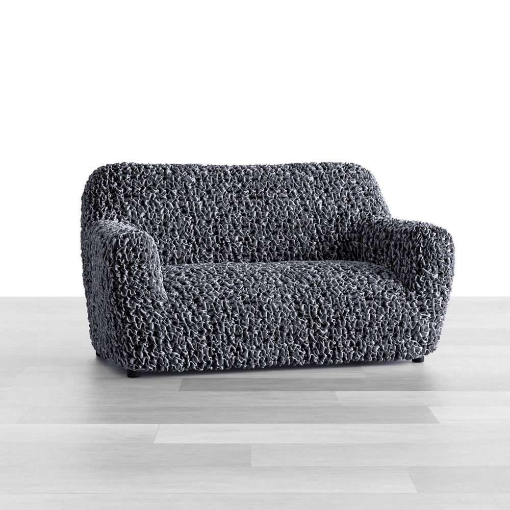 Fuco Velvet - Funda Sofa 2 cuerpos Graphite