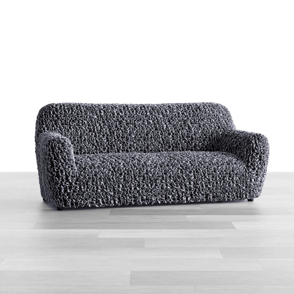 Fuco Velvet - Funda Sofa 3 cuerpos Graphite