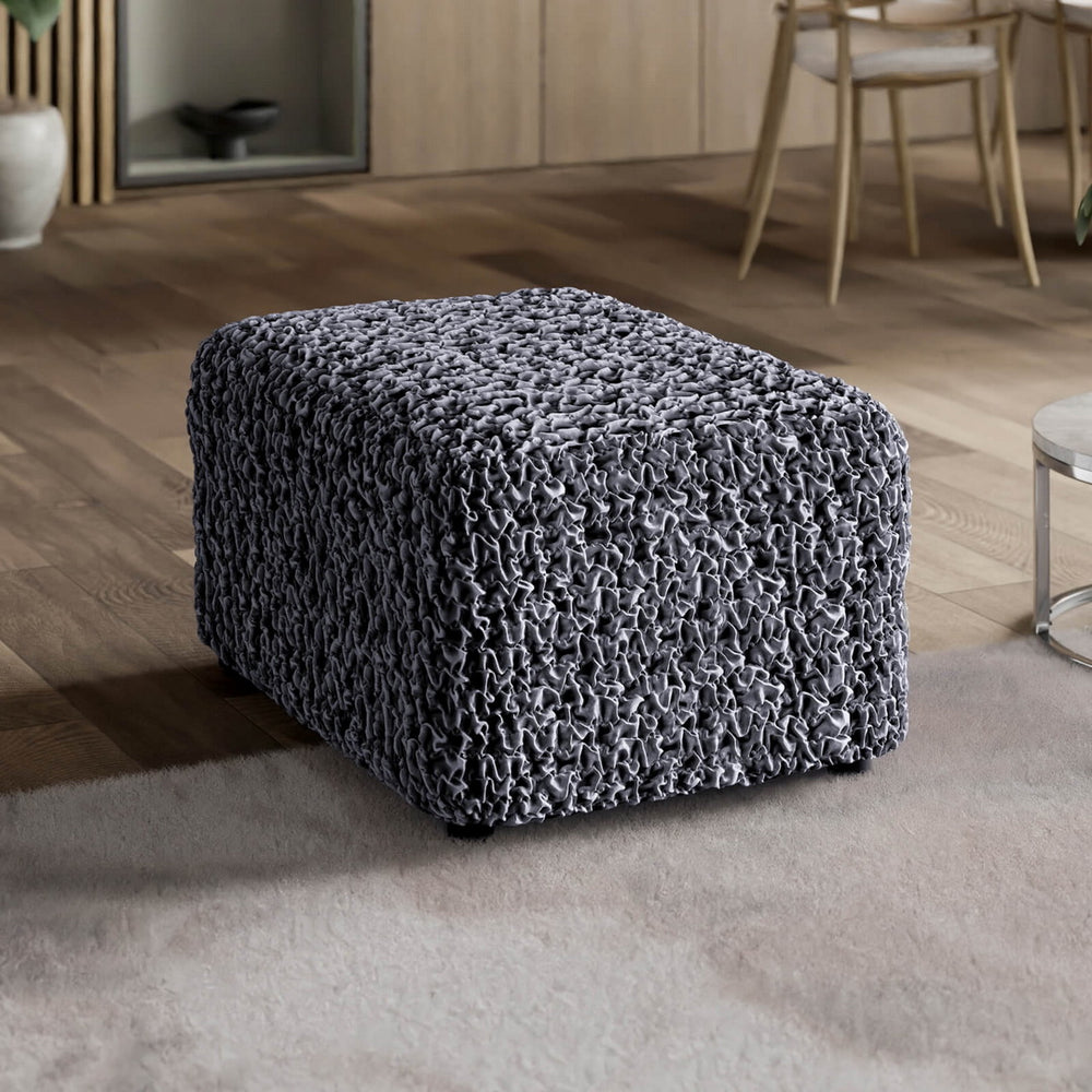 Fuco Velvet - Funda Ottomana Graphite