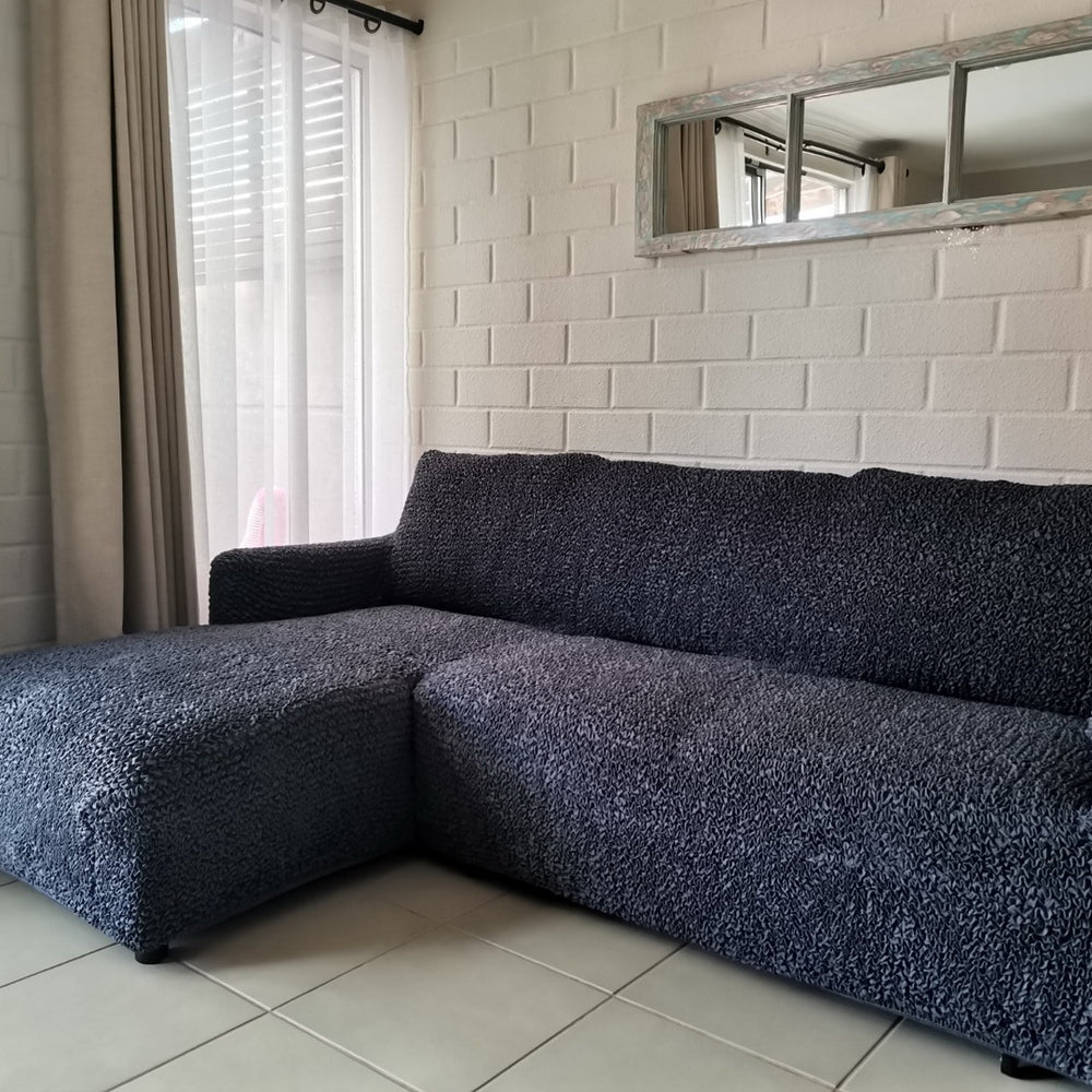 Microfibra - Funda Sofa L Izquierdo Charcoal