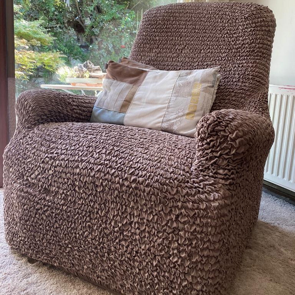Microfibra - Funda Sillon Capuccino