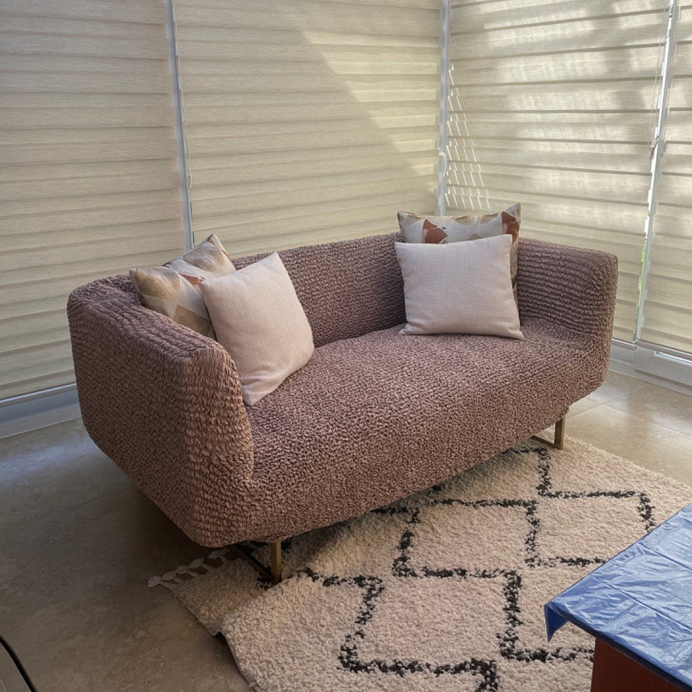 Microfibra - Funda Sofa 3 cuerpos Turtledove