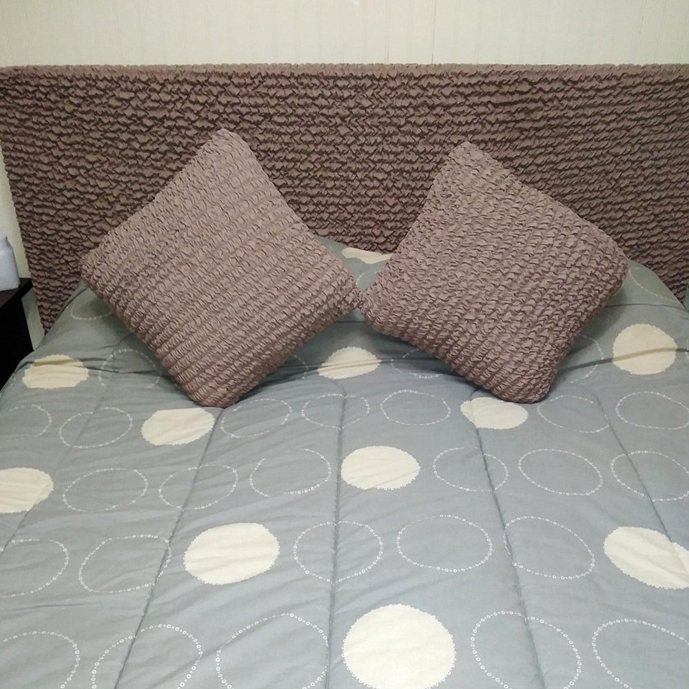 Microfibra - Funda Cama 2 Plazas Capuccino