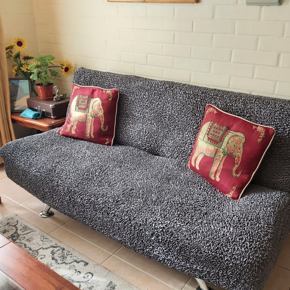 Microfibra - Funda Futon Charcoal