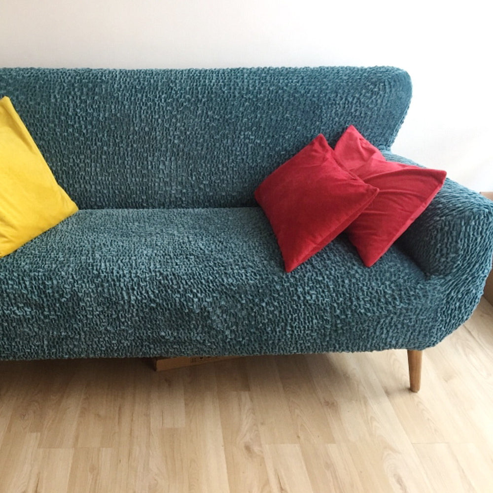Velvet - Funda Sofa 2 cuerpos Green Emerald