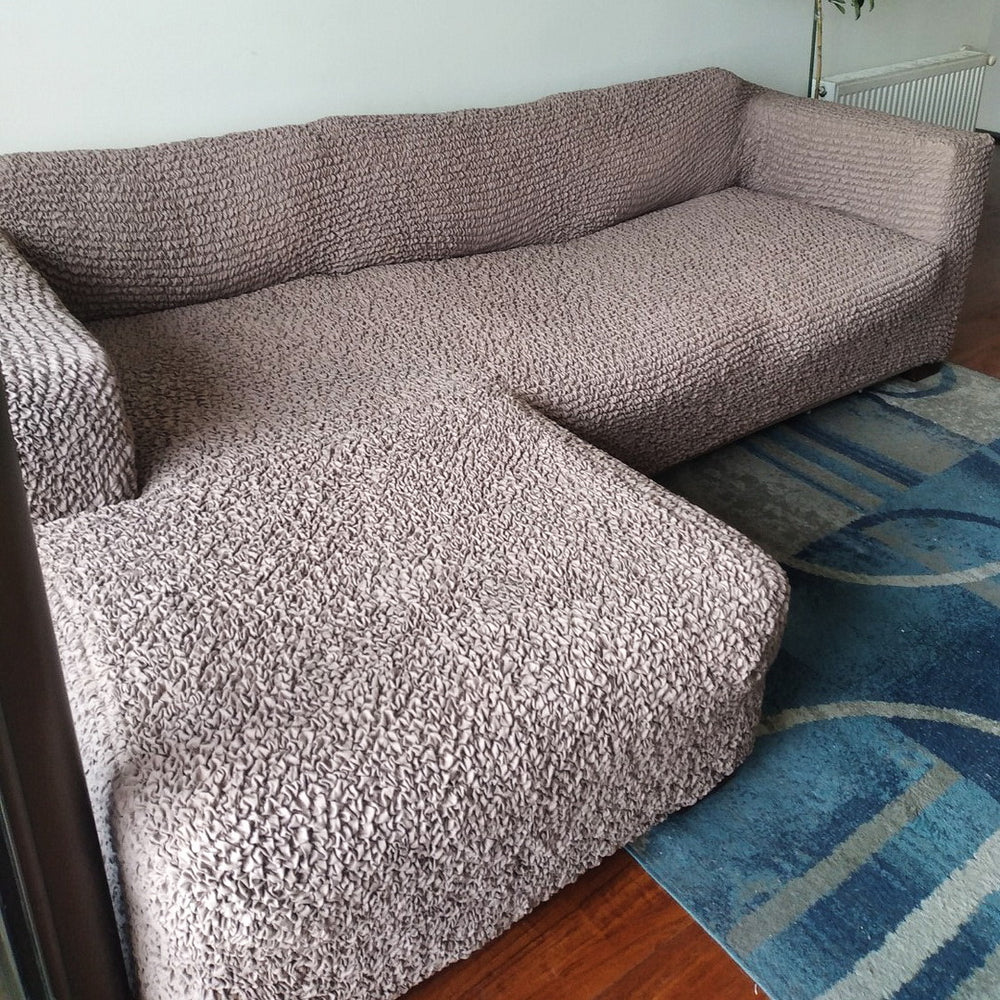 Microfibra - Funda Sofa L Izquierdo Capuccino