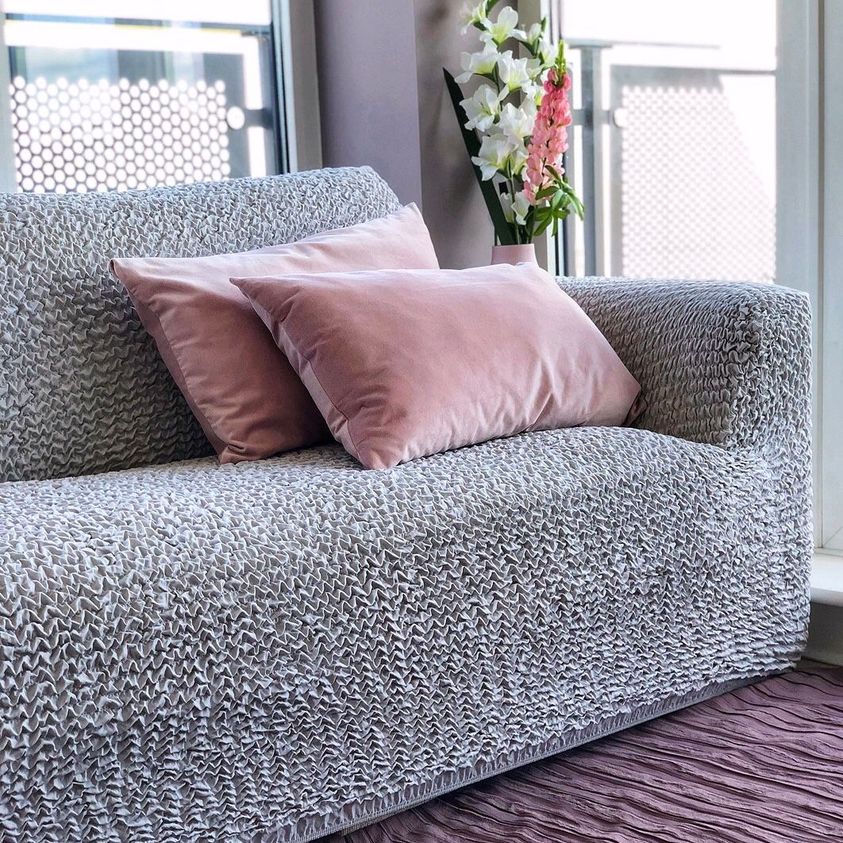 Microfibra - Funda Sofa 3 cuerpos Pearl